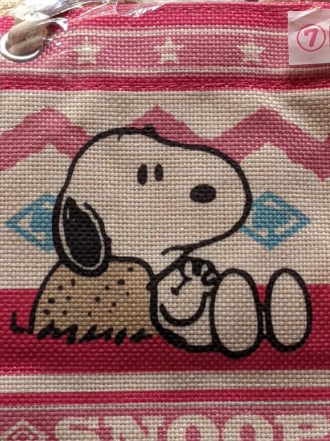 スヌーピー ロープトートバッグ&お箸セット スヌーピー一番くじ < アニメ/コミック/キャラクター スヌーピー ロープトートバッグ&お箸セット スヌーピー一番くじ < アニメ/コミック/キャラクターの