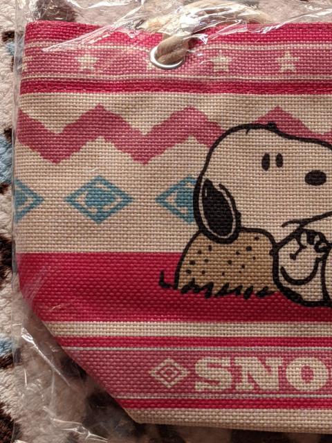 スヌーピー ロープトートバッグ&お箸セット スヌーピー一番くじ < アニメ/コミック/キャラクター スヌーピー ロープトートバッグ&お箸セット スヌーピー一番くじ < アニメ/コミック/キャラクターの