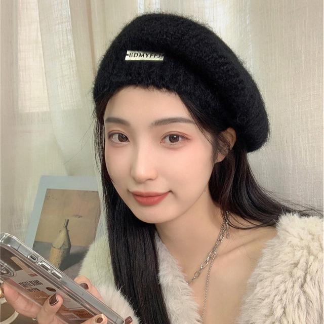 送料無料 新品 ニットベレー帽 起毛 レディース 秋冬 < 女性ファッション  送料無料 新品 ニットベレー帽 起毛 レディース 秋冬 < 女性ファッションの