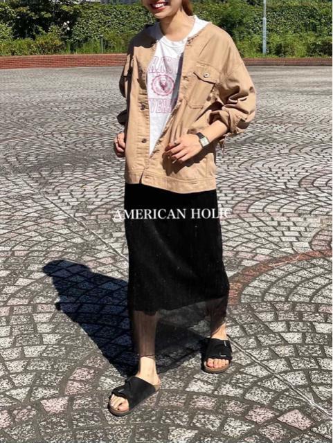 新品 AMERICAN HOLIC★ノーカラージャケット < 女性ファッション  新品 AMERICAN HOLIC★ノーカラージャケット < 女性ファッションの