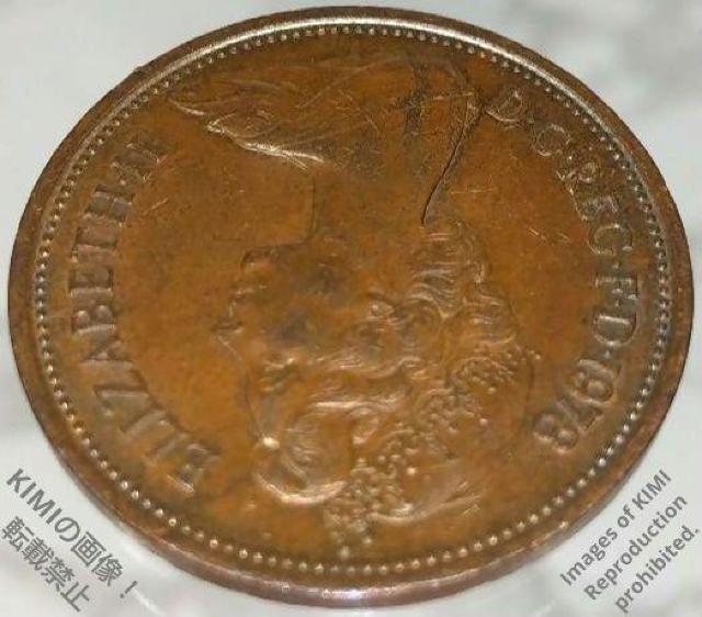2 New Pence 1979 Elizabeth II 2nd portrait Bronze 2ペンス エリザ 貨幣 コイン < ホビー  2 New Pence 1979 Elizabeth II 2nd portrait Bronze 2ペンス エリザ 貨幣 コイン < ホビーの