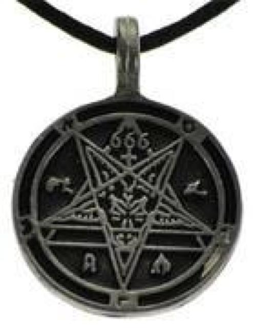 AzureGreen: Goat Head 666 Amulet シリウス < 女性アクセサリー/時計  AzureGreen: Goat Head 666 Amulet シリウス  < 女性アクセサリー/時計の