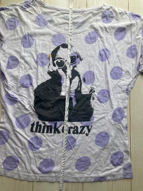 グラニフ☆薄紫×大ドットTシャツ < ブランド  グラニフ☆薄紫×大ドットTシャツ < ブランドの