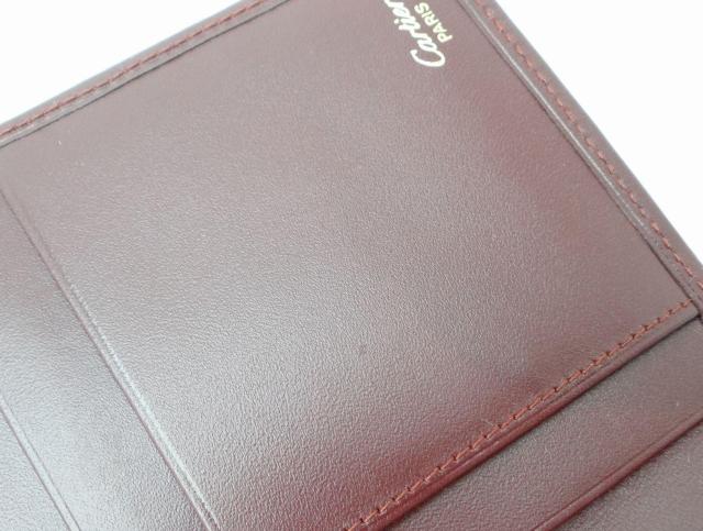 Cartier カルティエ マストライン レザー 二つ折り長財布 札入れ ボルドー<USED>【送料無料】 < ブランド Cartier カルティエ マストライン レザー 二つ折り長財布 札入れ ボルドー<USED>【送料無料】 < ブランドの