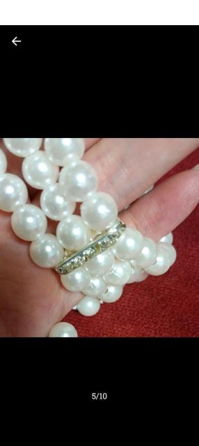 ロングパール ネックレス+3連ブレスレットセット パール 真珠 アクセサリー SILVER パールネックレス 結婚式 パーティー < 女性アクセサリー/時計 ロングパール ネックレス+3連ブレスレットセット パール 真珠 アクセサリー SILVER パールネックレス 結婚式 パーティー < 女性アクセサリー/時計の