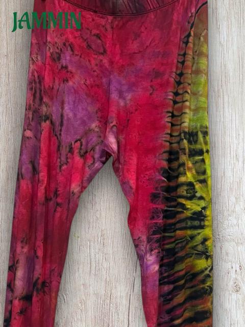 タイダイレギンス エスニック サイケ ヒッピー アジアン レギンス < 女性ファッション タイダイレギンス エスニック サイケ ヒッピー アジアン レギンス < 女性ファッションの