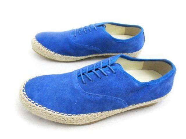 1円~C340新品Dedes本革スウェードジュート巻きシューズ25.5aBLUE♂ < 男性ファッション 1円~C340新品Dedes本革スウェードジュート巻きシューズ25.5aBLUE♂ < 男性ファッションの