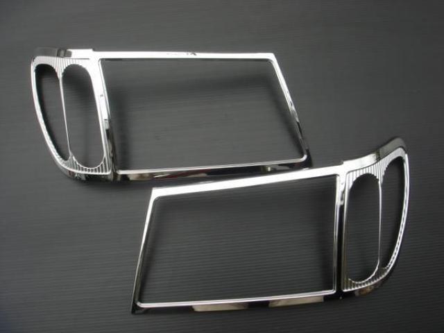 ランドクルーザー100系 メッキ ヘッドライトリング ランクル < 自動車/バイク ランドクルーザー100系 メッキ ヘッドライトリング ランクル < 自動車/バイク