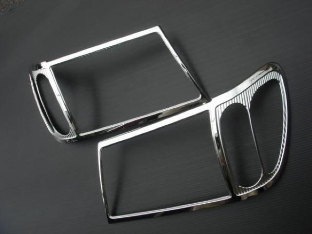 ランドクルーザー100系 メッキ ヘッドライトリング ランクル < 自動車/バイク ランドクルーザー100系 メッキ ヘッドライトリング ランクル < 自動車/バイク