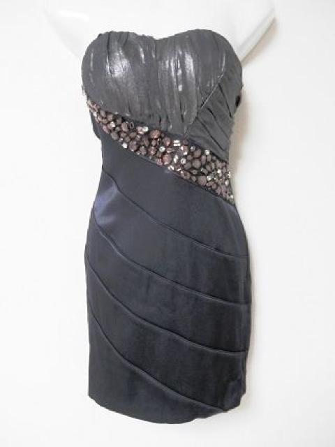 Andy高級ミニタイトドレスベアネイビービジューワンピ < 女性ファッション Andy高級ミニタイトドレスベアネイビービジューワンピ < 女性ファッションの