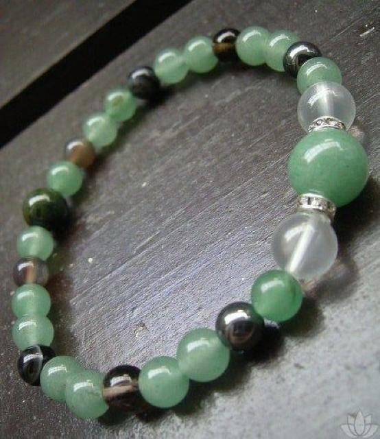 ☆健康☆アベンチュリンxミルキークォーツxブラッドストーン < 女性アクセサリー/時計 ☆健康☆アベンチュリンxミルキークォーツxブラッドストーン < 女性アクセサリー/時計の