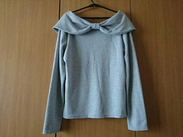 Rew de Rew☆スウェット素材デザイントップス★バックスタイル◎ < 女性ファッション  Rew de Rew☆スウェット素材デザイントップス★バックスタイル◎ < 女性ファッションの