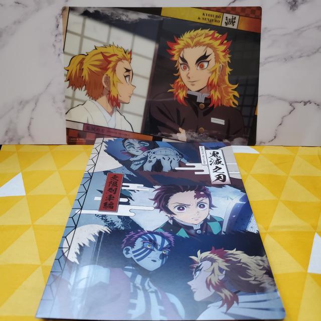 鬼滅の刃*クリアビジュアルポスター*杏寿郎&千寿郎*無限列車 < アニメ/コミック/キャラクター 鬼滅の刃*クリアビジュアルポスター*杏寿郎&千寿郎*無限列車 < アニメ/コミック/キャラクターの