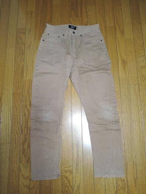 glamb グラム 薄手 パンツ 1 茶系 変形デザイン チノPT < ブランド  glamb グラム 薄手 パンツ 1 茶系 変形デザイン チノPT  < ブランドの