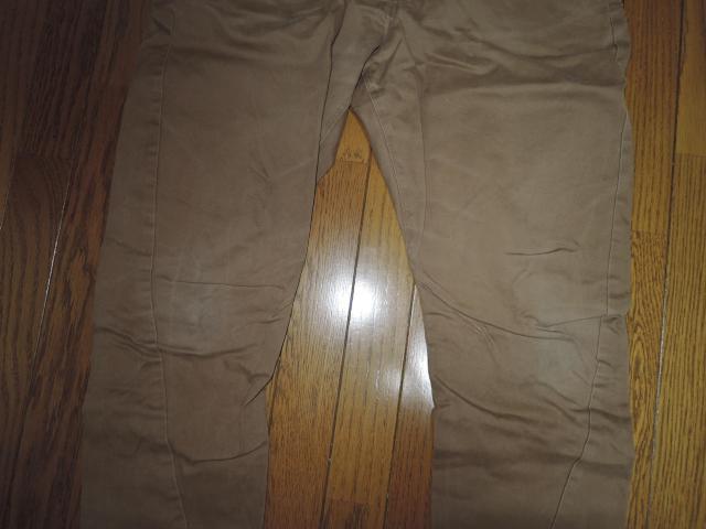 glamb グラム 薄手 パンツ 1 茶系 変形デザイン チノPT < ブランド  glamb グラム 薄手 パンツ 1 茶系 変形デザイン チノPT < ブランドの