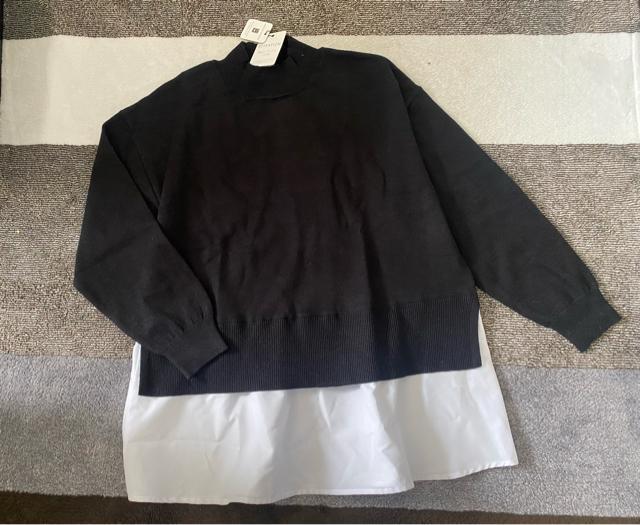 新品☆OPAQUE.CLIP(オペークドットクリップ)ドッキングニット☆ < ブランド 新品☆OPAQUE.CLIP(オペークドットクリップ)ドッキングニット☆ < ブランドの