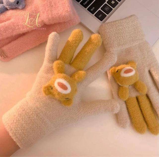 クマのぬいぐるみ付き手袋 くま テディベア 可愛い かわいい レディース < 女性ファッション クマのぬいぐるみ付き手袋 くま テディベア 可愛い かわいい レディース < 女性ファッションの