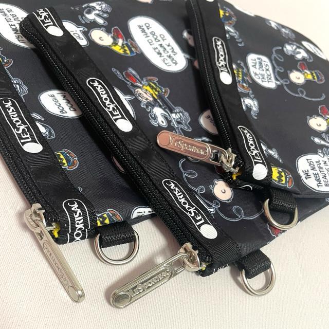 ★新品★LeSportsac レスポートサック スヌーピ ピーナッツパルズ 3連ポーチ コスメポーチ 3455 セット 送料無料 < 女性ファッション  ★新品★LeSportsac レスポートサック スヌーピ ピーナッツパルズ 3連ポーチ コスメポーチ 3455 セット 送料無料 < 女性ファッションの