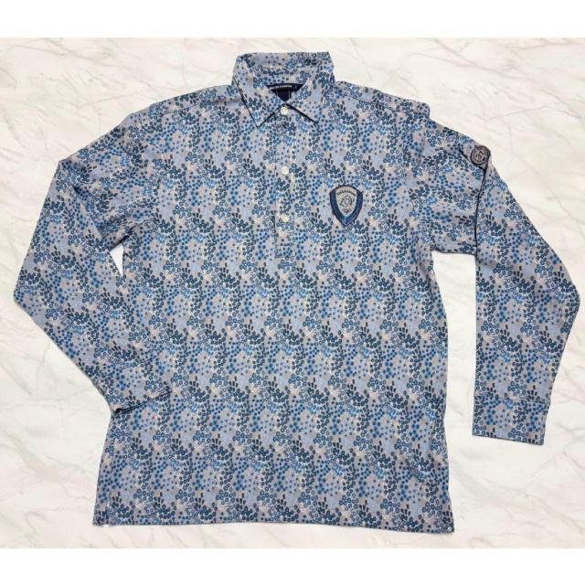 ゾーイZOY メンズ 長袖ポロシャツ#1ブルー < レジャー/スポーツ ゾーイZOY メンズ 長袖ポロシャツ#1ブルー < レジャー/スポーツの