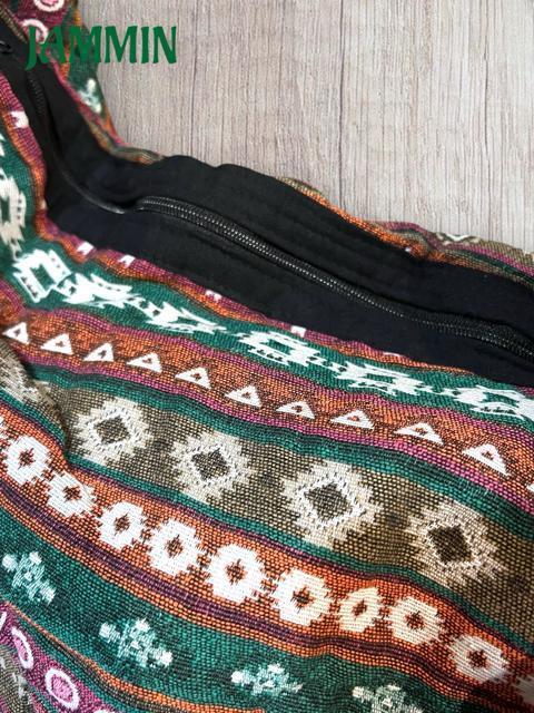 織り柄ショルダーバッグ 男女兼用 エスニック アジアン 大きめ 鞄 < 女性ファッション 織り柄ショルダーバッグ 男女兼用 エスニック アジアン 大きめ 鞄 < 女性ファッションの