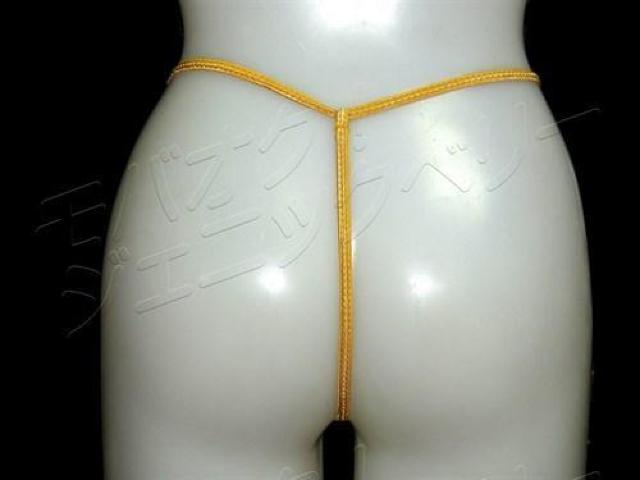 ◆新品◆光沢メタリック ゴールド マイクロビキニ < 女性ファッション ◆新品◆光沢メタリック ゴールド マイクロビキニ < 女性ファッションの