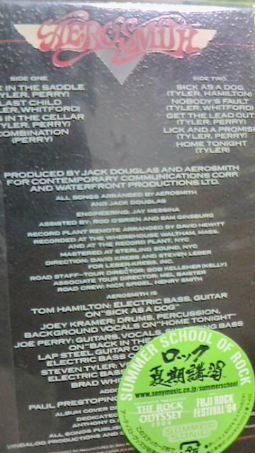 送料無料 エアロスミス ロックス 限定紙ジャケ 新品 ロック史名盤 < タレントグッズ  送料無料 エアロスミス ロックス 限定紙ジャケ 新品 ロック史名盤 < タレントグッズの