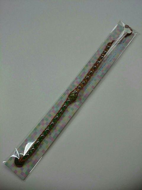 新品未使用☆天然石クラック水晶 本革ラップブレスレット★ < 女性アクセサリー/時計  新品未使用☆天然石クラック水晶 本革ラップブレスレット★  < 女性アクセサリー/時計の