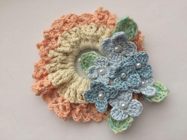 ハンドメイド シュシュ ブルーの爽やか紫陽花♪ ナチュラル お花 < 女性ファッション  ハンドメイド シュシュ ブルーの爽やか紫陽花♪ ナチュラル お花 < 女性ファッションの