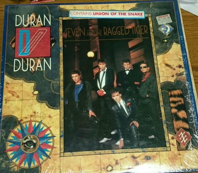 ff DURAN DURAN Seven And The Ragged Tiger LP   CD/DVD/rfI 