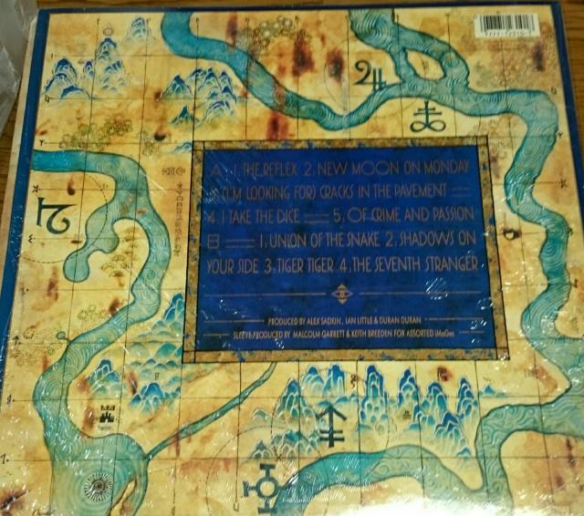 ff DURAN DURAN Seven And The Ragged Tiger LP  CD/DVD/rfI 