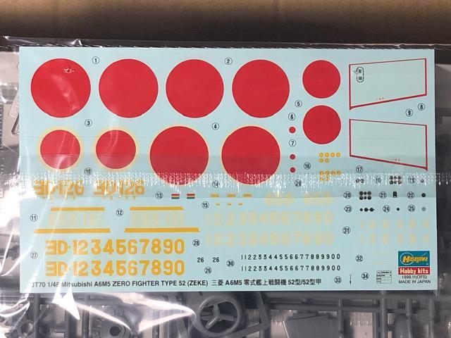 1/48 ハセガワ 日本海軍 三菱 A6M5 零式艦上戦闘機52型/52型甲 < ホビー  1/48 ハセガワ 日本海軍 三菱 A6M5 零式艦上戦闘機52型/52型甲 < ホビーの