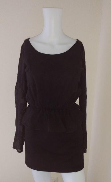 rienda レースワンピース(ブラック) < ブランド  rienda レースワンピース(ブラック)  < ブランドの