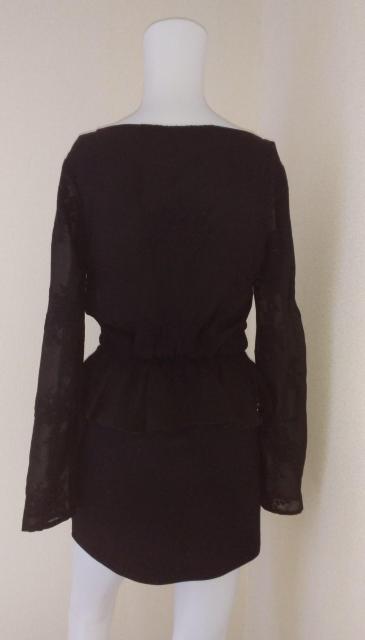 rienda レースワンピース(ブラック) < ブランド  rienda レースワンピース(ブラック) < ブランドの