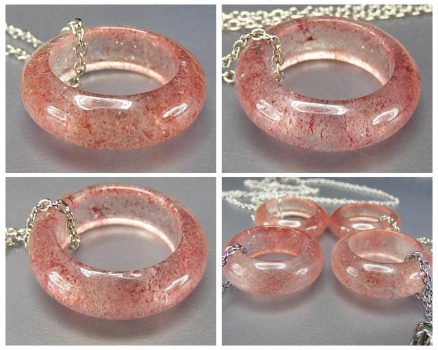 愛と美 綺麗透明度極上天然石ストロベリークォーツ リング ネックレス指輪13〜15号 < 女性アクセサリー/時計  愛と美 綺麗透明度極上天然石ストロベリークォーツ リング ネックレス指輪13〜15号 < 女性アクセサリー/時計の