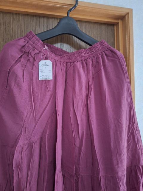 パープルロングスカート < 女性ファッション パープルロングスカート < 女性ファッションの