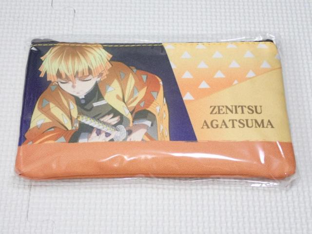 鬼滅の刃 フラットポーチ M 我妻善逸 サイズ 19×11cm タグ付 < アニメ/コミック/キャラクター  鬼滅の刃 フラットポーチ M 我妻善逸 サイズ 19×11cm タグ付  < アニメ/コミック/キャラクターの