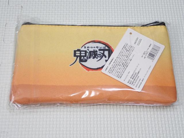 鬼滅の刃 フラットポーチ M 我妻善逸 サイズ 19×11cm タグ付 < アニメ/コミック/キャラクター  鬼滅の刃 フラットポーチ M 我妻善逸 サイズ 19×11cm タグ付 < アニメ/コミック/キャラクターの