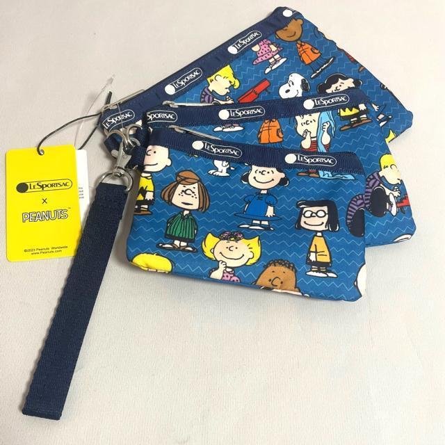 ★新品★LeSportsac レスポートサック スヌーピ ピーナッツギャング 3連ポーチ コスメポーチ 3455 セット 送料無料 < 女性ファッション  ★新品★LeSportsac レスポートサック スヌーピ ピーナッツギャング 3連ポーチ コスメポーチ 3455 セット 送料無料  < 女性ファッションの