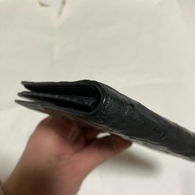 【高品質】【Palazzo / パラッツォ】 オーストリッチ 本革 / 長財布(小銭入れあり) < 男性ファッション  【高品質】【Palazzo / パラッツォ】 オーストリッチ 本革 / 長財布(小銭入れあり) < 男性ファッションの