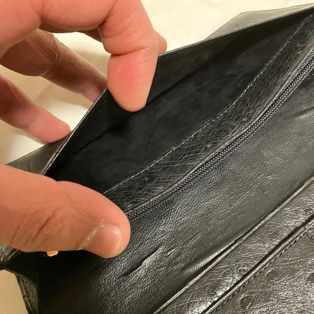 【高品質】【Palazzo / パラッツォ】 オーストリッチ 本革 / 長財布(小銭入れあり) < 男性ファッション  【高品質】【Palazzo / パラッツォ】 オーストリッチ 本革 / 長財布(小銭入れあり) < 男性ファッションの