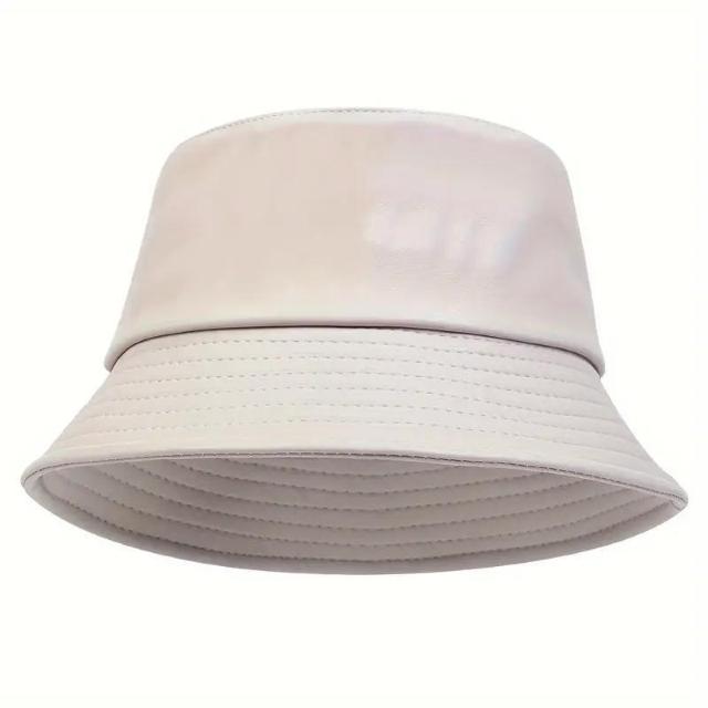 残1点★爆ヤス価格790円★メンズフェイクレザーバケットハット - 調節可能、日焼け防止&カジュアルなフィッシャーマンキャップ 黒 < 男性ファッション 残1点★爆ヤス価格790円★メンズフェイクレザーバケットハット - 調節可能、日焼け防止&カジュアルなフィッシャーマンキャップ 黒 < 男性ファッションの