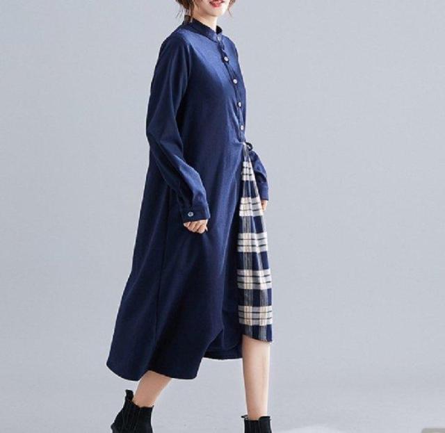 コットンリネン ロングワンピース < 女性ファッション  コットンリネン ロングワンピース < 女性ファッションの