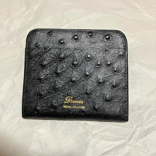 【Denver / デンバー】 オーストリッチ 型押しレザー / ミニ財布 黒 < 女性ファッション 【Denver / デンバー】 オーストリッチ 型押しレザー / ミニ財布 黒 < 女性ファッションの