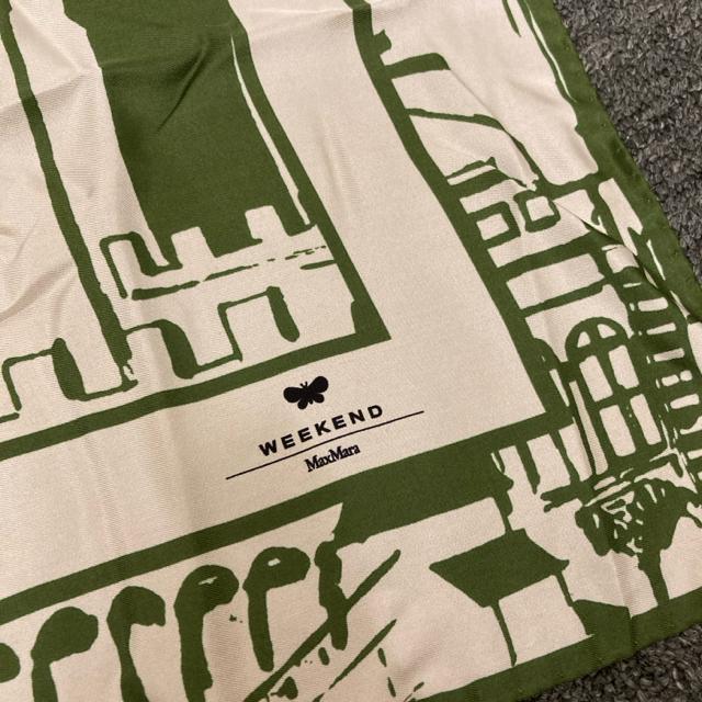 即決 新品 タグ付き MaxMara マックスマーラ WEEKEND スカーフ < ブランド  即決 新品 タグ付き MaxMara マックスマーラ WEEKEND スカーフ < ブランドの
