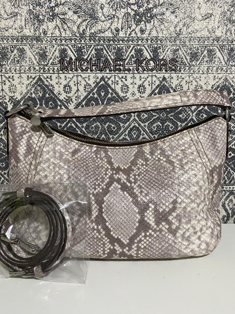 【良品】MICHAEL KORS パイソン 2WAY ワンショルダー グレー < ブランド  【良品】MICHAEL KORS パイソン 2WAY ワンショルダー グレー  < ブランドの