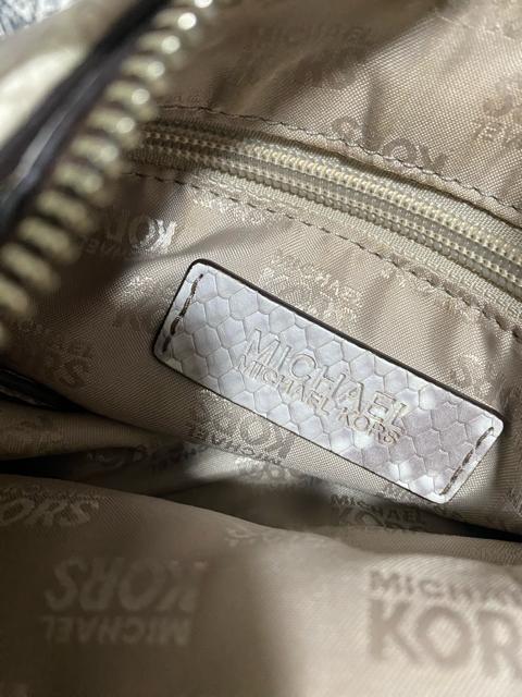 【良品】MICHAEL KORS パイソン 2WAY ワンショルダー グレー < ブランド  【良品】MICHAEL KORS パイソン 2WAY ワンショルダー グレー < ブランドの