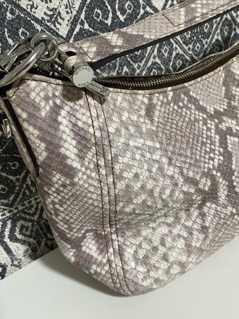【良品】MICHAEL KORS パイソン 2WAY ワンショルダー グレー < ブランド  【良品】MICHAEL KORS パイソン 2WAY ワンショルダー グレー < ブランドの