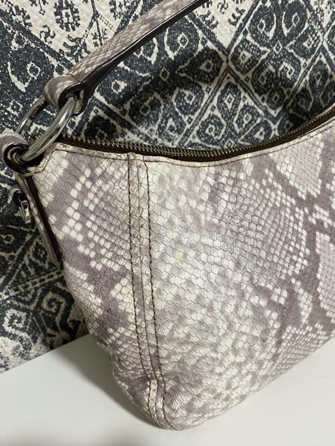 【良品】MICHAEL KORS パイソン 2WAY ワンショルダー グレー < ブランド  【良品】MICHAEL KORS パイソン 2WAY ワンショルダー グレー < ブランドの