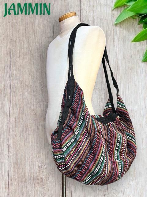 織り柄ショルダーバッグ 鞄 アジアン エスニック ヒッピー 男女兼用 < 女性ファッション 織り柄ショルダーバッグ 鞄 アジアン エスニック ヒッピー 男女兼用 < 女性ファッションの