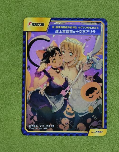 魔法科高校の劣等生☆非売品カード遠上茉莉花&十文字アリサ < アニメ/コミック/キャラクター 魔法科高校の劣等生☆非売品カード遠上茉莉花&十文字アリサ < アニメ/コミック/キャラクターの